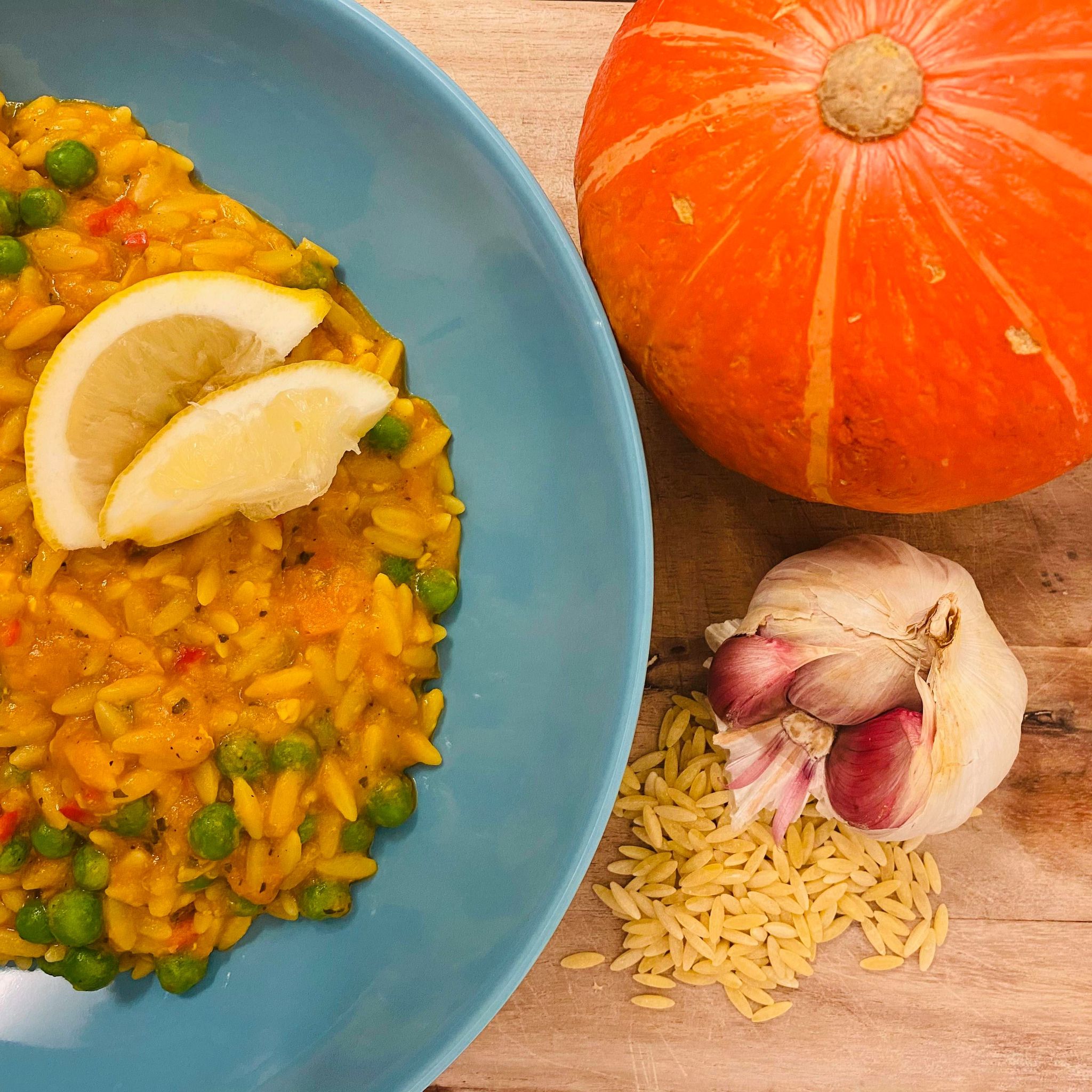 You are currently viewing Autumn Orzo: Pumpkin Pasta